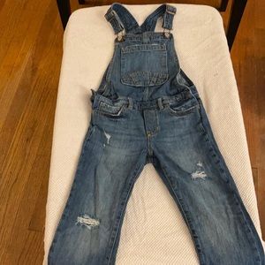 Gap kids Demin overalls size small